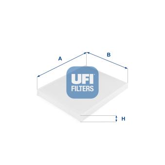 Filtre, air de l'habitacle UFI OEM 71736776