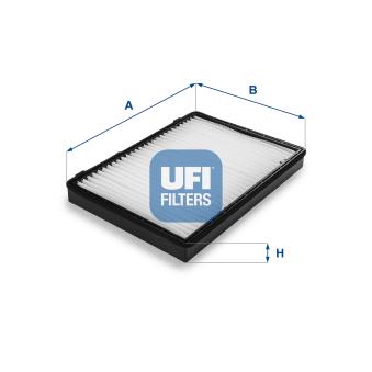 Filtre, air de l'habitacle UFI OEM 96440878