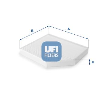Filtre, air de l'habitacle UFI OEM 8K0819439