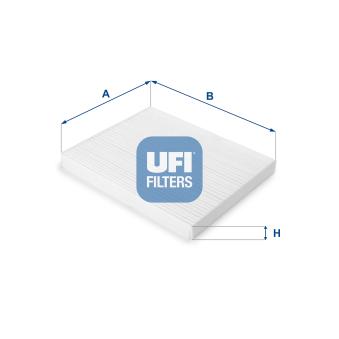 Filtre, air de l'habitacle UFI OEM 971332E260