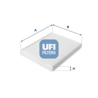 Filtre, air de l'habitacle UFI OEM 1541456 Filtre, air de l'habitacle UFI OEM 1541456