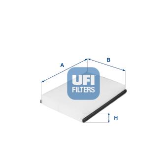 Filtre, air de l'habitacle UFI OEM 52063810