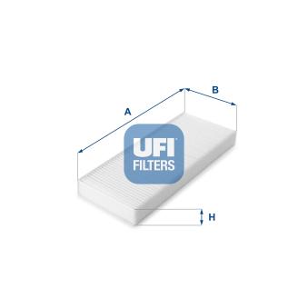 Filtre, air de l'habitacle UFI OEM 27274EA000