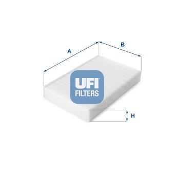 Filtre, air de l'habitacle UFI OEM 272771KA4A