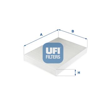Filtre, air de l'habitacle UFI OEM 31407747