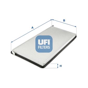 Filtre, air de l'habitacle UFI OEM 64318409043