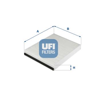 Filtre, air de l'habitacle UFI OEM A1668300018 Filtre, air de l'habitacle UFI OEM A1668300018