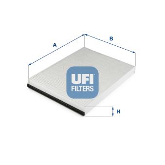 Filtre, air de l'habitacle UFI OEM 8W0819439