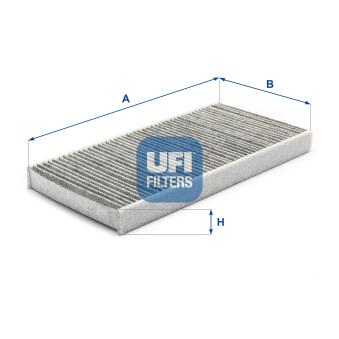 Filtre, air de l'habitacle UFI OEM 1121106