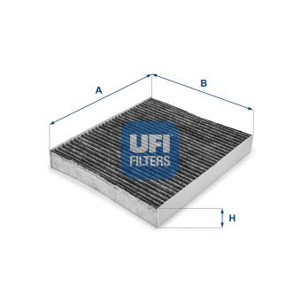 Filtre, air de l'habitacle UFI OEM 6Q0819653