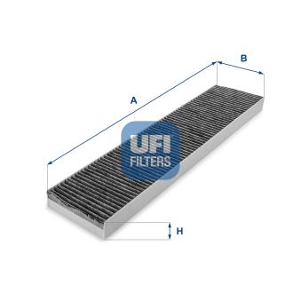 Filtre, air de l'habitacle UFI OEM 7M3819644