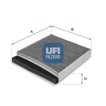 Filtre, air de l'habitacle UFI OEM 30630754
