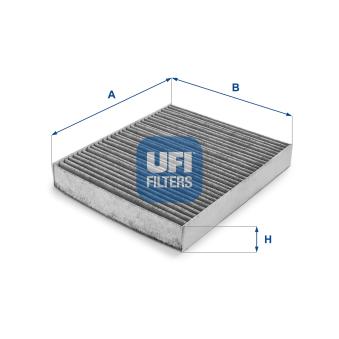 Filtre, air de l'habitacle UFI OEM 1315687 Filtre, air de l'habitacle UFI OEM 1315687