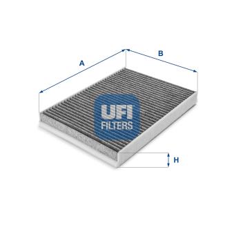 Filtre, air de l'habitacle UFI OEM 1808553