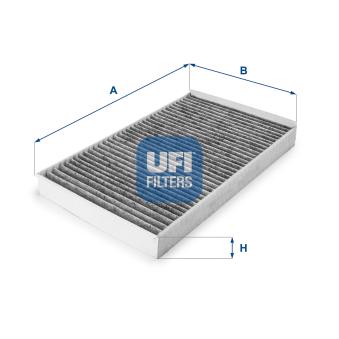 Filtre, air de l'habitacle UFI OEM A6398350347