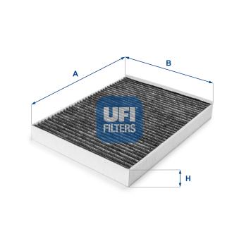 Filtre, air de l'habitacle UFI OEM 7H0819631A Filtre, air de l'habitacle UFI OEM 7H0819631A