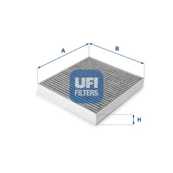 Filtre, air de l'habitacle UFI OEM 77363370