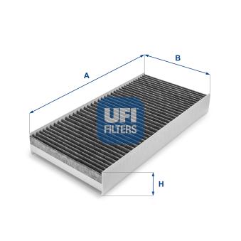 Filtre, air de l'habitacle UFI OEM SU001A1389