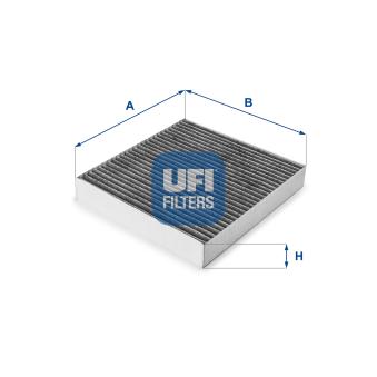 Filtre, air de l'habitacle UFI OEM 7803A005