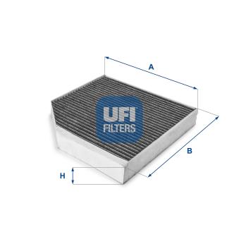 Filtre, air de l'habitacle UFI OEM 4H0819439