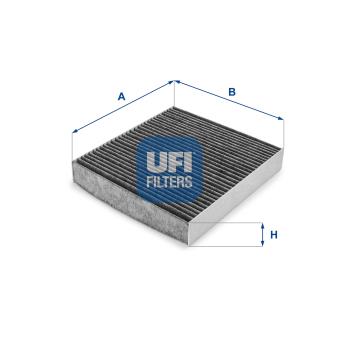 Filtre, air de l'habitacle UFI OEM 272779683R Filtre, air de l'habitacle UFI OEM 272779683R