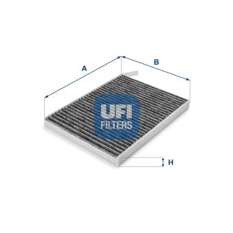 Filtre, air de l'habitacle UFI OEM 272774658R
