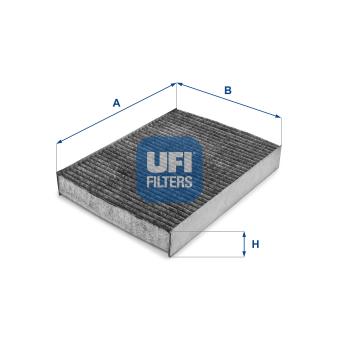 Filtre, air de l'habitacle UFI OEM 95517359