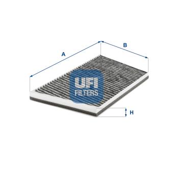 Filtre, air de l'habitacle UFI OEM A2038301018