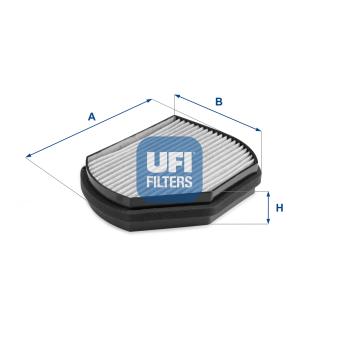 Filtre, air de l'habitacle UFI OEM 2108301218