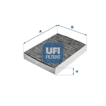 Filtre, air de l'habitacle UFI OEM 272774812R