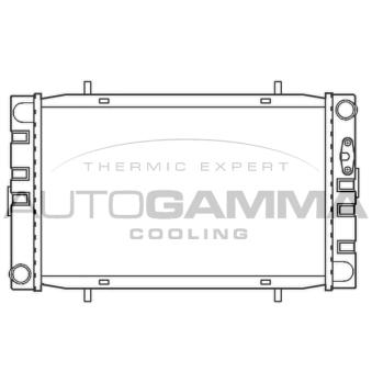 Radiateur, refroidissement du moteur AUTOGAMMA [100071]