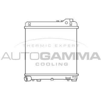 Radiateur, refroidissement du moteur AUTOGAMMA OEM 17111177850