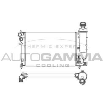 Radiateur, refroidissement du moteur AUTOGAMMA OEM 1331S8