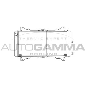Radiateur, refroidissement du moteur AUTOGAMMA OEM 81AB8005LD
