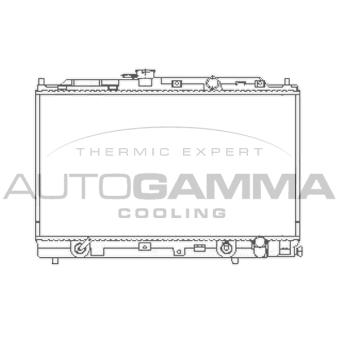 Radiateur, refroidissement du moteur AUTOGAMMA [100415]