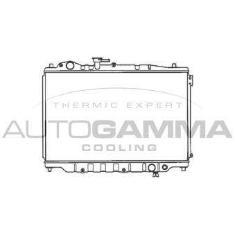 Radiateur, refroidissement du moteur AUTOGAMMA 100499