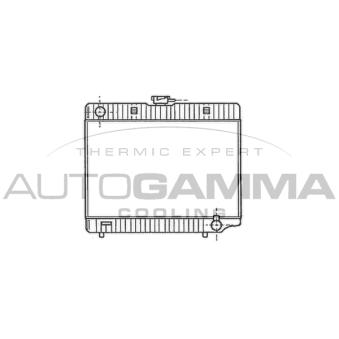 Radiateur, refroidissement du moteur AUTOGAMMA [100534]