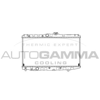 Radiateur, refroidissement du moteur AUTOGAMMA [101014]