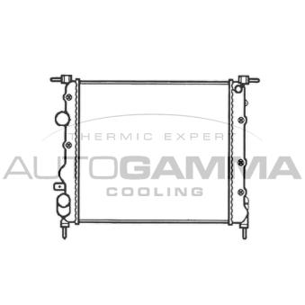 Radiateur, refroidissement du moteur AUTOGAMMA OEM 7700836300