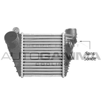 Intercooler, échangeur AUTOGAMMA 101498