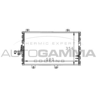 Condenseur, climatisation AUTOGAMMA OEM 60809389 Condenseur, climatisation AUTOGAMMA OEM 60809389