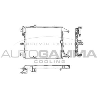 Condenseur, climatisation AUTOGAMMA [101564]