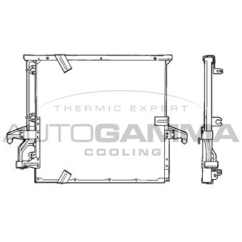 Condenseur, climatisation AUTOGAMMA OEM 1385165