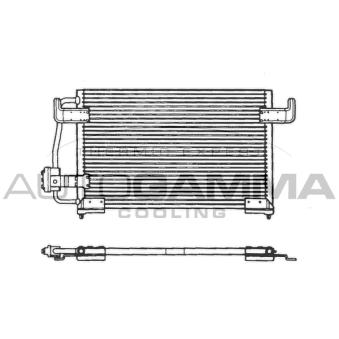Condenseur, climatisation AUTOGAMMA 101580