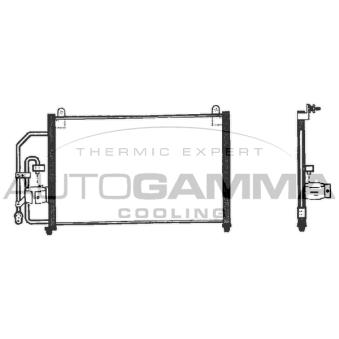 Condenseur, climatisation AUTOGAMMA 101611