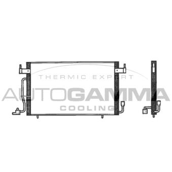 Condenseur, climatisation AUTOGAMMA 101650