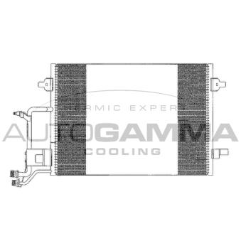 Condenseur, climatisation AUTOGAMMA 101662