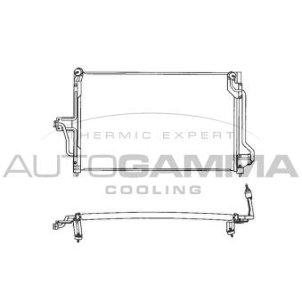 Condenseur, climatisation AUTOGAMMA 101707