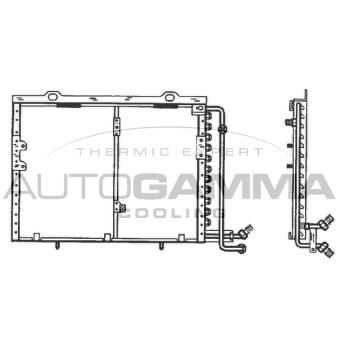 Condenseur, climatisation AUTOGAMMA 101730