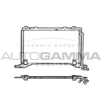 Condenseur, climatisation AUTOGAMMA 101731